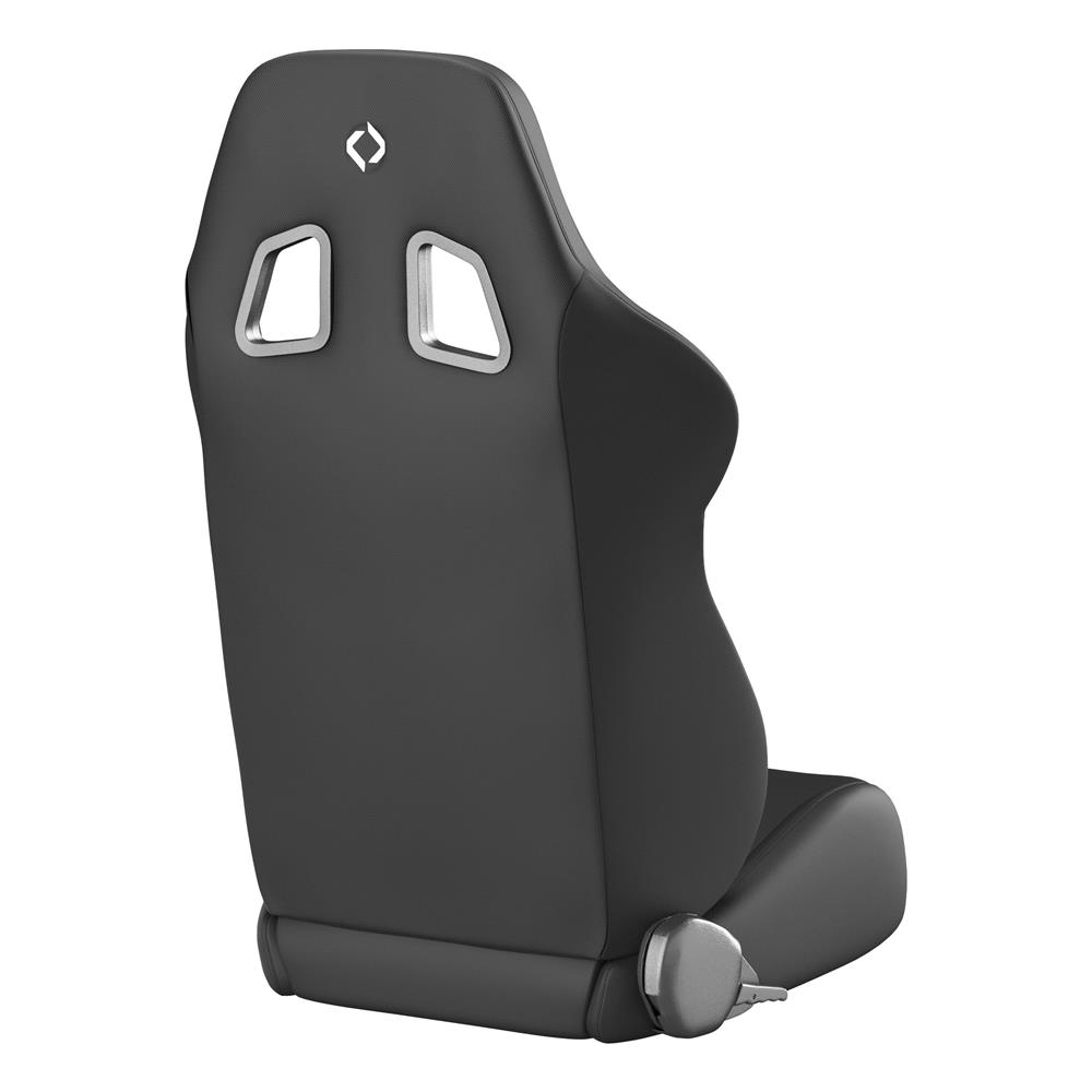 Corbeau A4 Cloth Seat Pair - Black