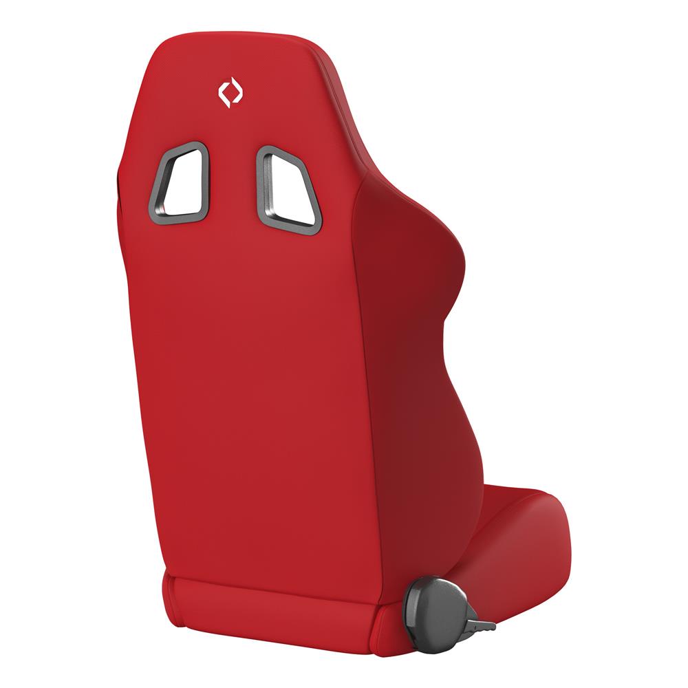 Corbeau A4 Cloth Seat Pair - Red