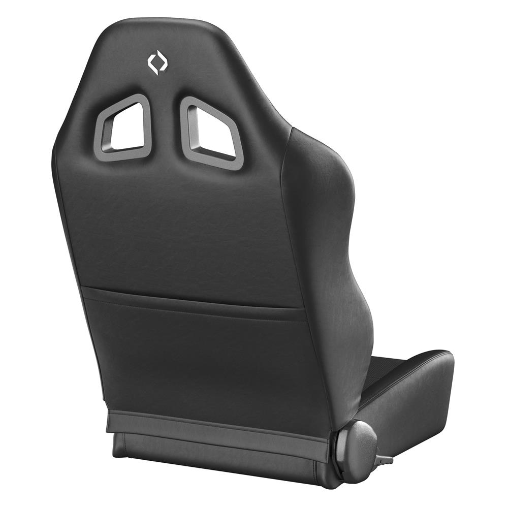 Corbeau Baja XRS Reclining Suspension Seat Pair - Vinyl - Black