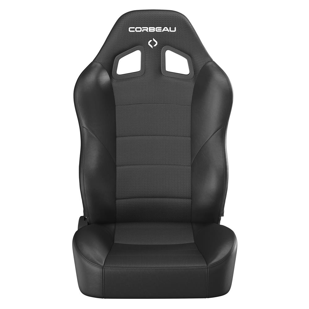 Corbeau Baja XRS Reclining Suspension Seat Pair - Vinyl - Black