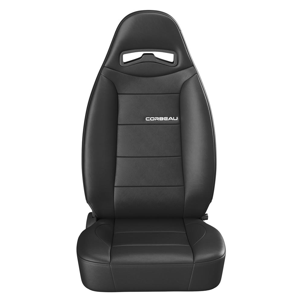 Corbeau Moab Seat Pair - Vinyl - Black