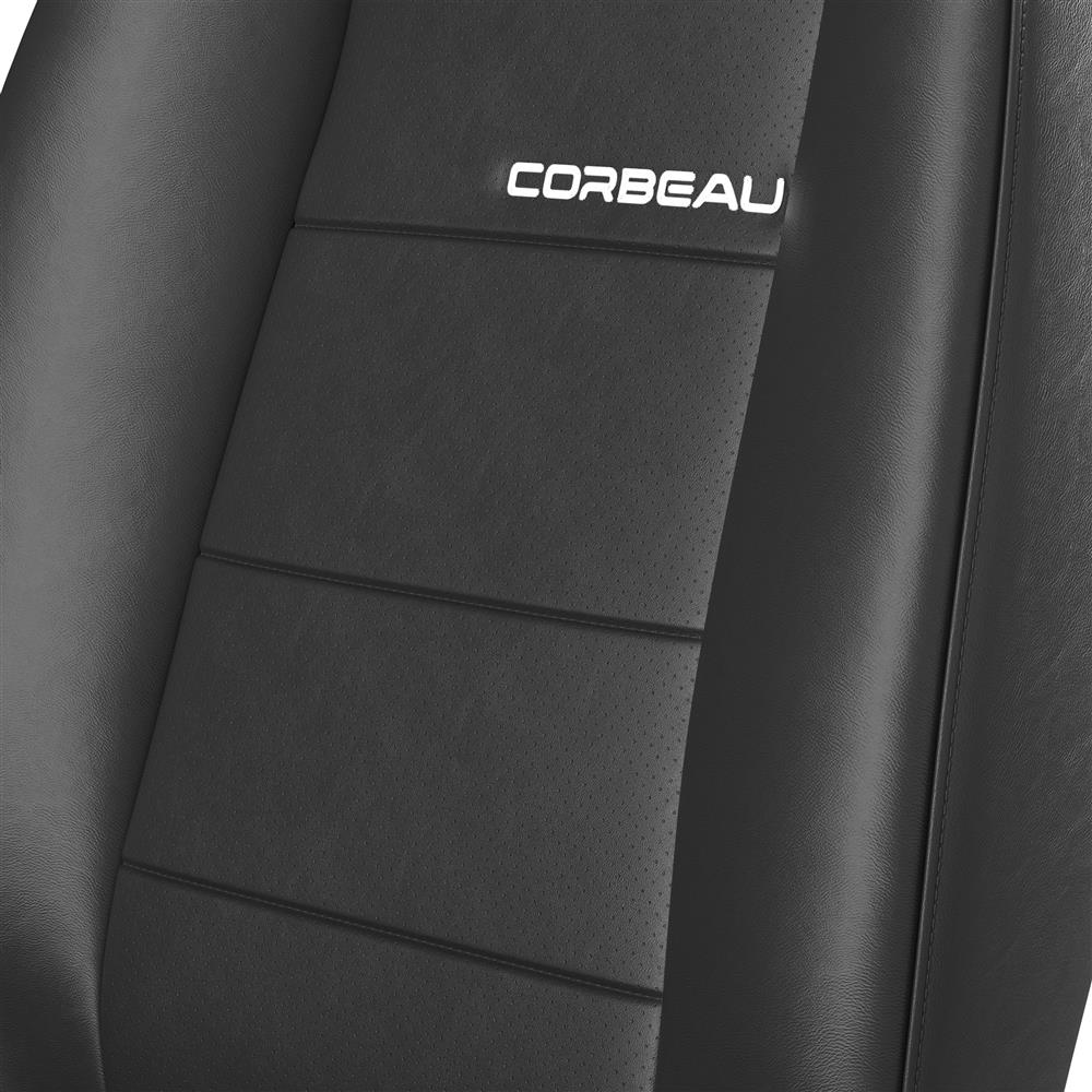 Corbeau Moab Seat Pair - Vinyl - Black
