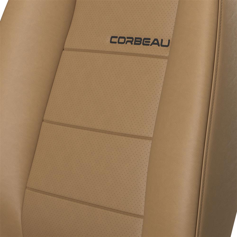 Corbeau Moab Seat Pair - Vinyl - Tan