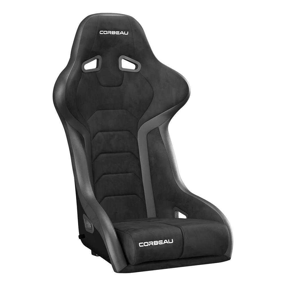 Corbeau FX1 Pro Seat  - Black Microsuede/Vinyl