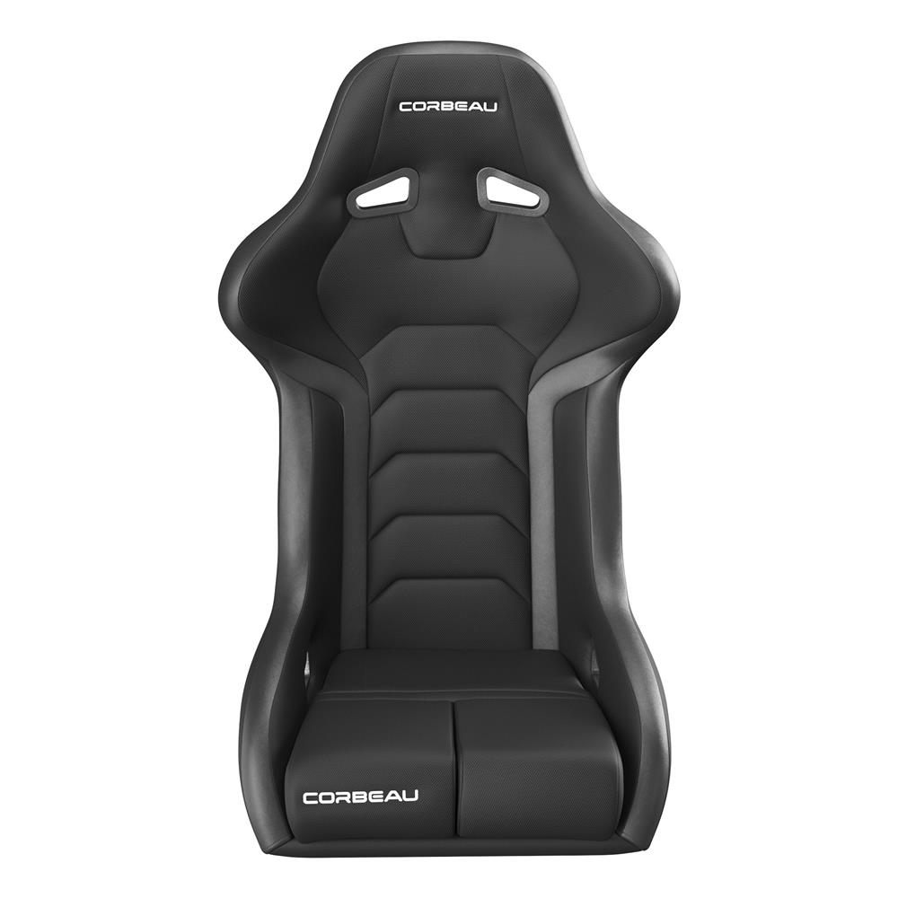 Mustang Corbeau FX1 Pro Seat - Black Cloth