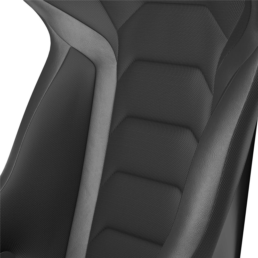 Mustang Corbeau FX1 Seat  - Black Cloth/Vinyl