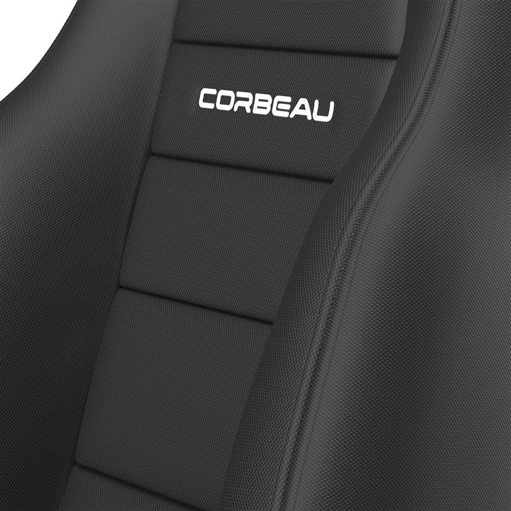 Mustang Corbeau GTS 2 Seat Pair Black Cloth
