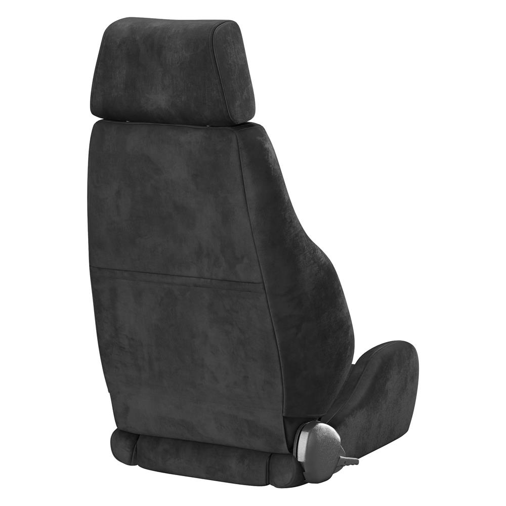 Mustang Corbeau GTS 2 Seat Pair  Black Microsuede