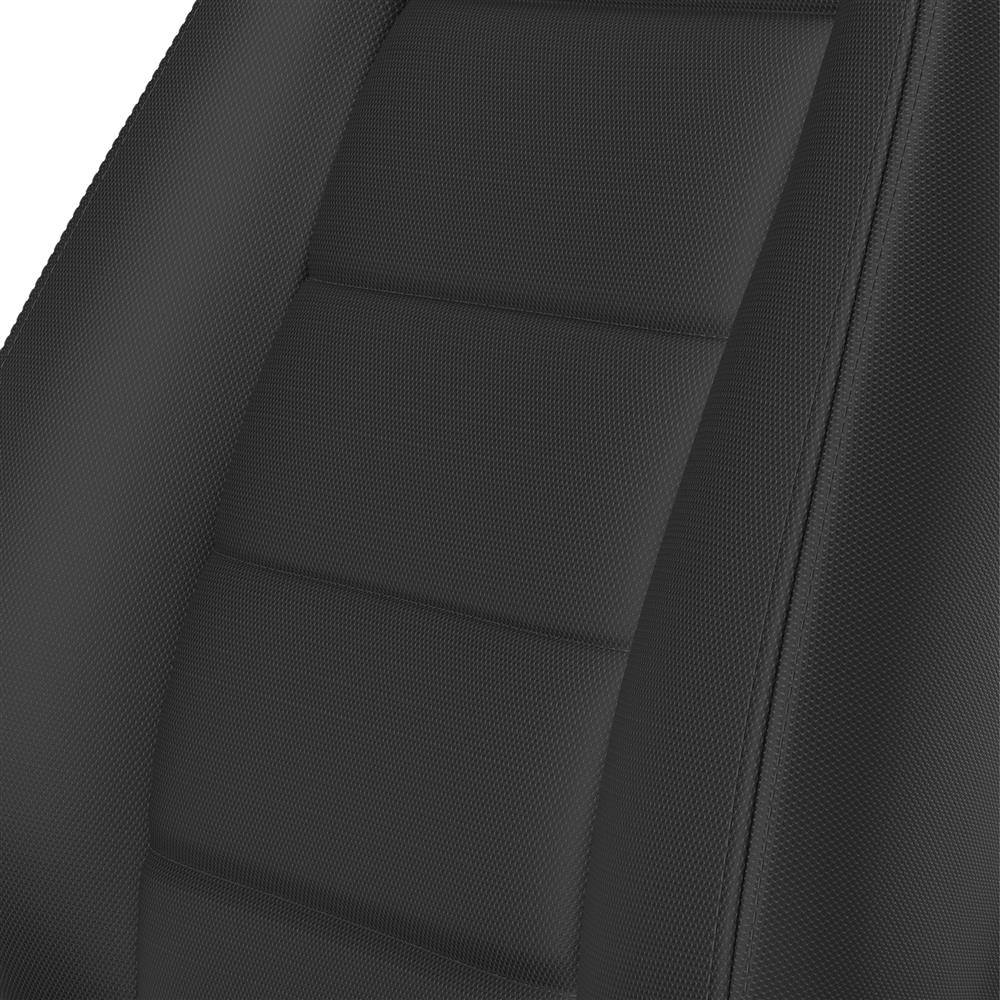Black Cloth Corbeau Sport Seats