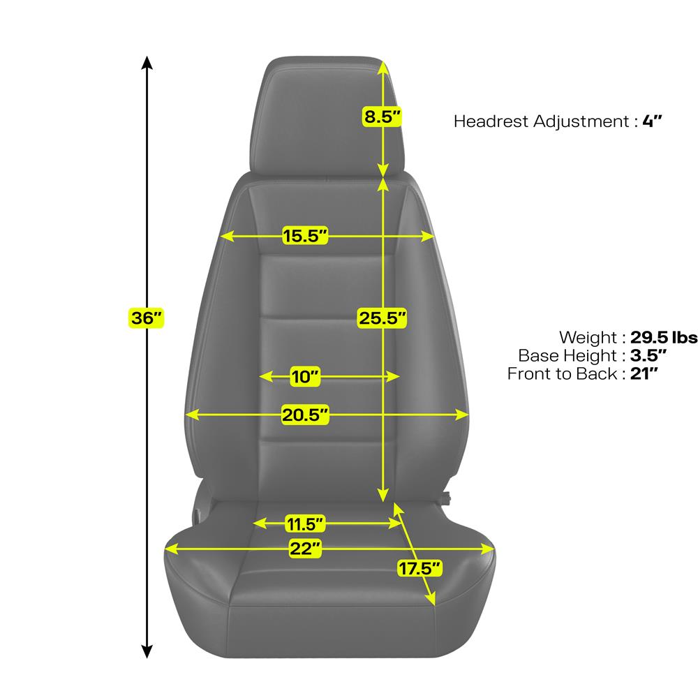 Corbeau Sport Seat Pair  - Spice Vinyl