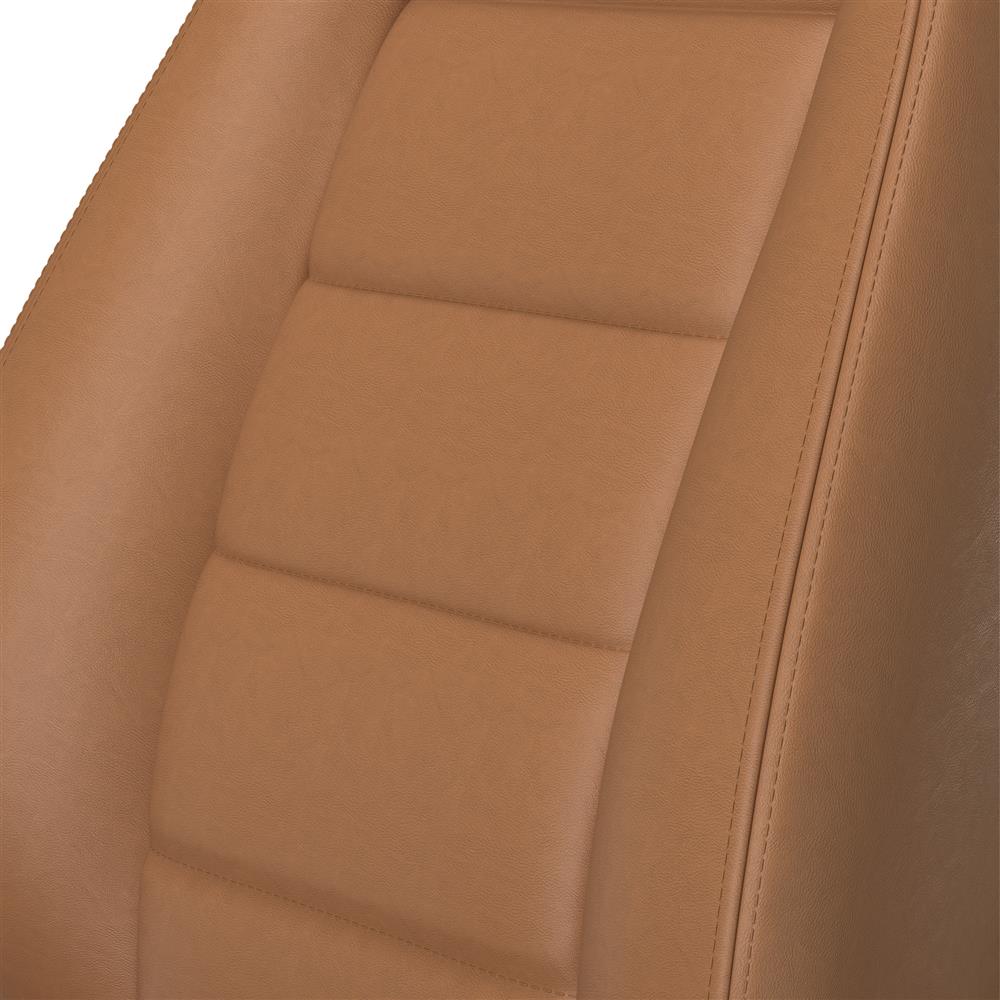 Corbeau Sport Seat Pair  - Tan Vinyl