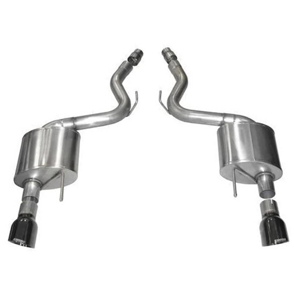 2015-2017 Mustang 5.0 Corsa 3" Sport Axle Back w/ 4.5" Black Tips