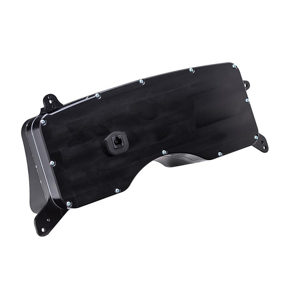 1990-93 Mustang Dakota Digital VHX Digital Gauge Cluster  - Alloy Face w/ Blue Backlighting
