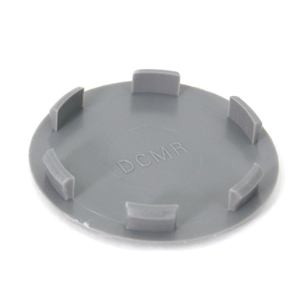 1987-93 Mustang Console Armrest Hinge Access Plug Kit  - Smoke Gray