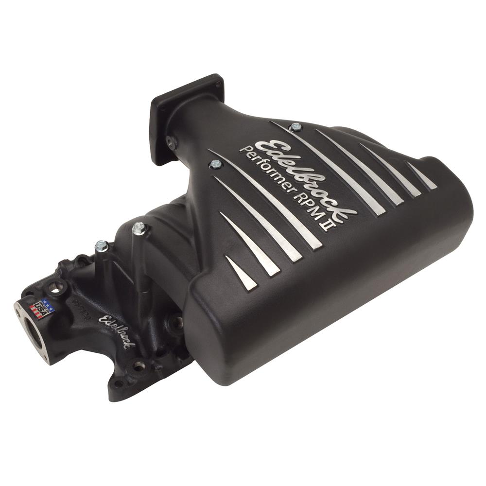1986-1995 Mustang 5.0 Edelbrock Performer RPM II Intake Manifold - Black