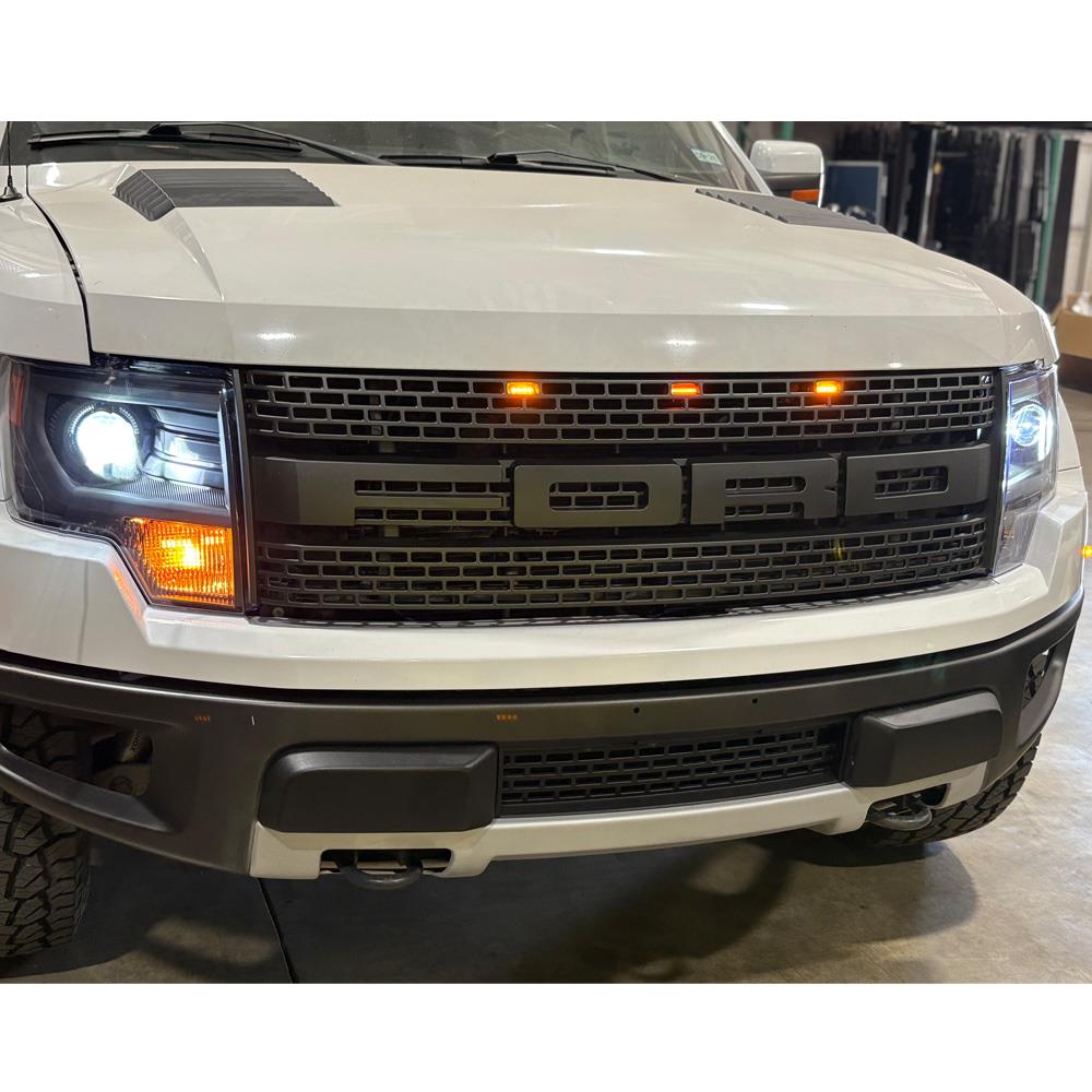 F-150 Raptor HID Headlight Conversion Kit with LED Bulbs (10-14)