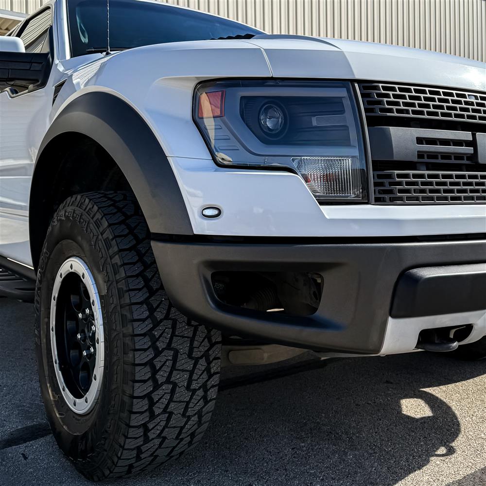 2010-14 F-150 Raptor LED Grille, Fender & Bed Running Light Kit  - Clear