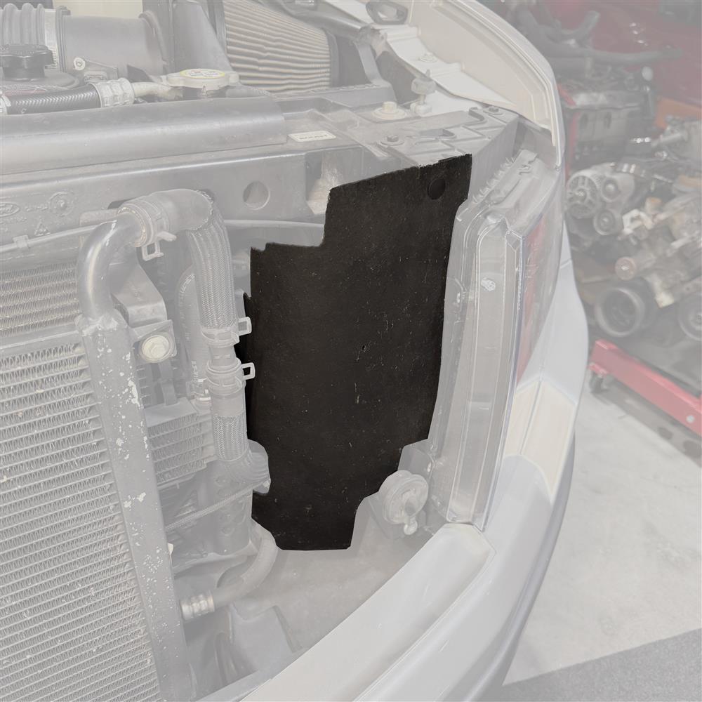 2010-14 F-150 Raptor Radiator Air Deflector - LH