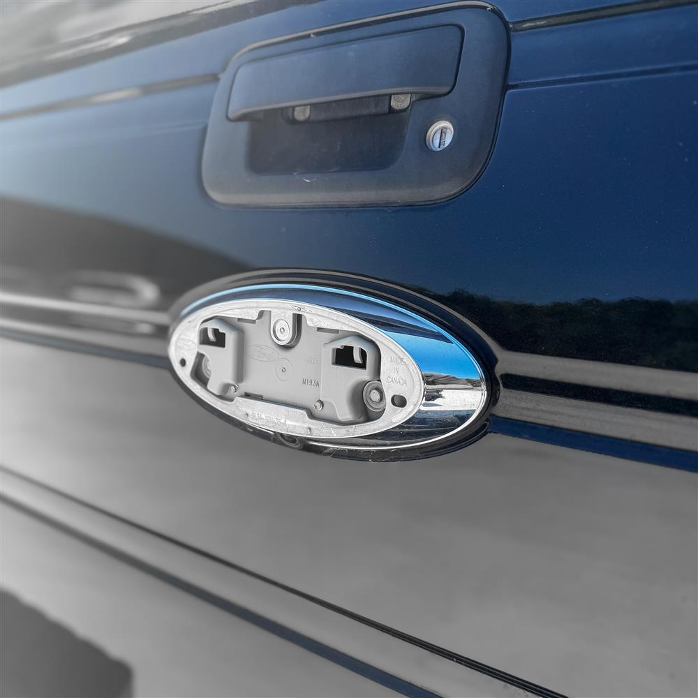2010-14 F-150 Raptor Tailgate Emblem Bezel With Camera Mount
