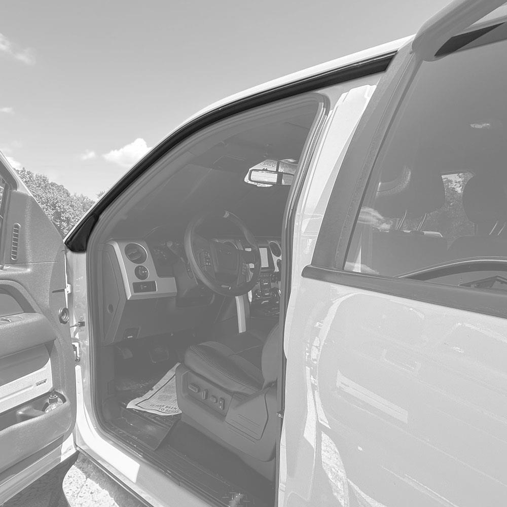 2010-14 F-150 Raptor Top Of Door To Roof Weatherstrip - LH Crew Cab
