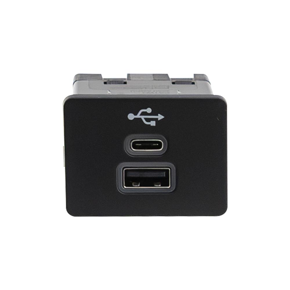 2021-26 F-150 Raptor USB + USB-C Audio Auxiliary Jack