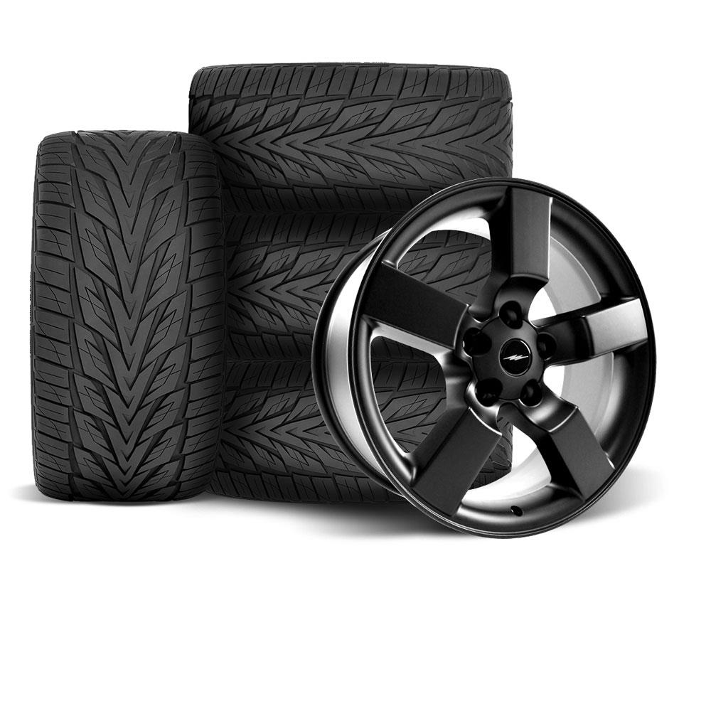 1999-04 F-150 SVT Lightning 01-02 Style Wheel & Toyo Tire Kit - 20x9  - Matte Black