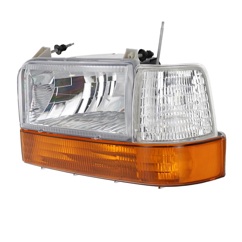 1993-1995 F-150 SVT Lightning Clear Diamond Headlight Kit