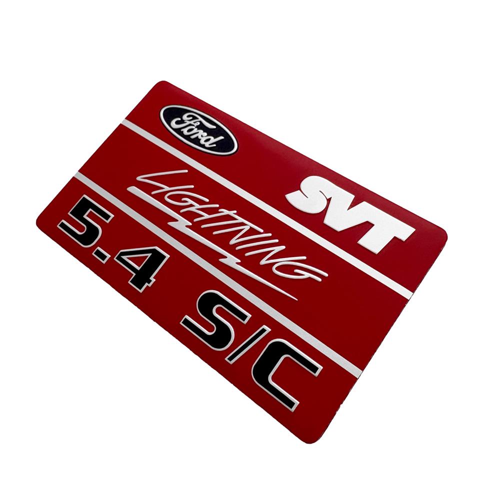 2001-04 F-150 SVT Lightning Embossed Air Box Emblem