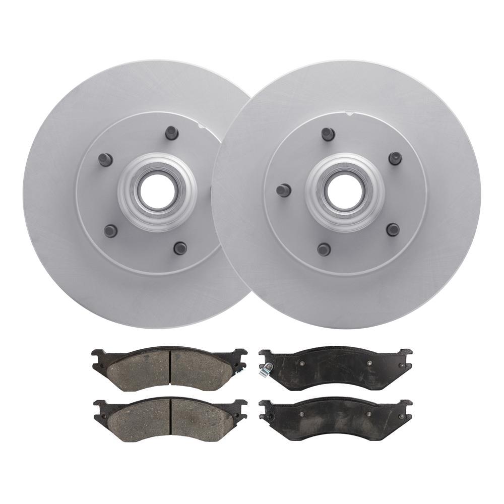 1999 F-150 SVT Lightning Front Brake Rotor & Pad Kit