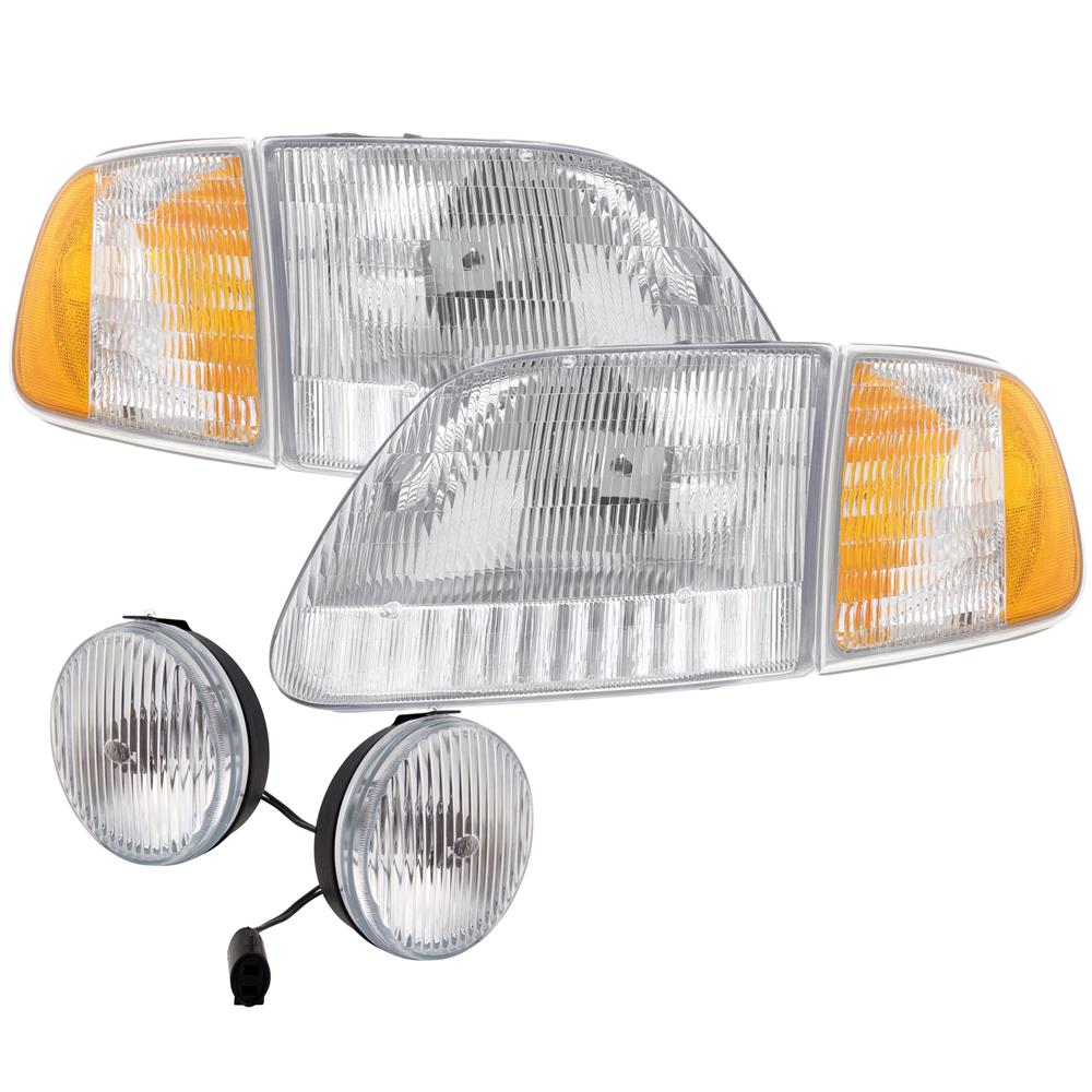 1999-00 F-150 SVT Lightning Headlight & Fog Light Kit