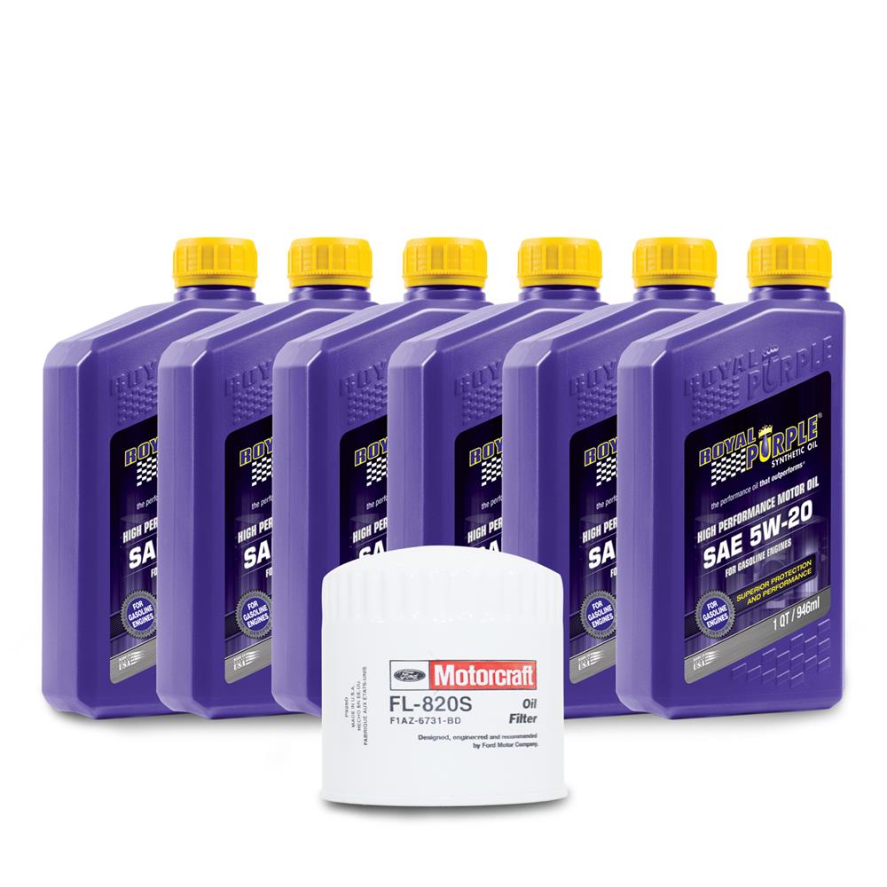 1999-04 F-150 SVT Lightning Royal Purple Oil Change Kit - 5W20 5.4