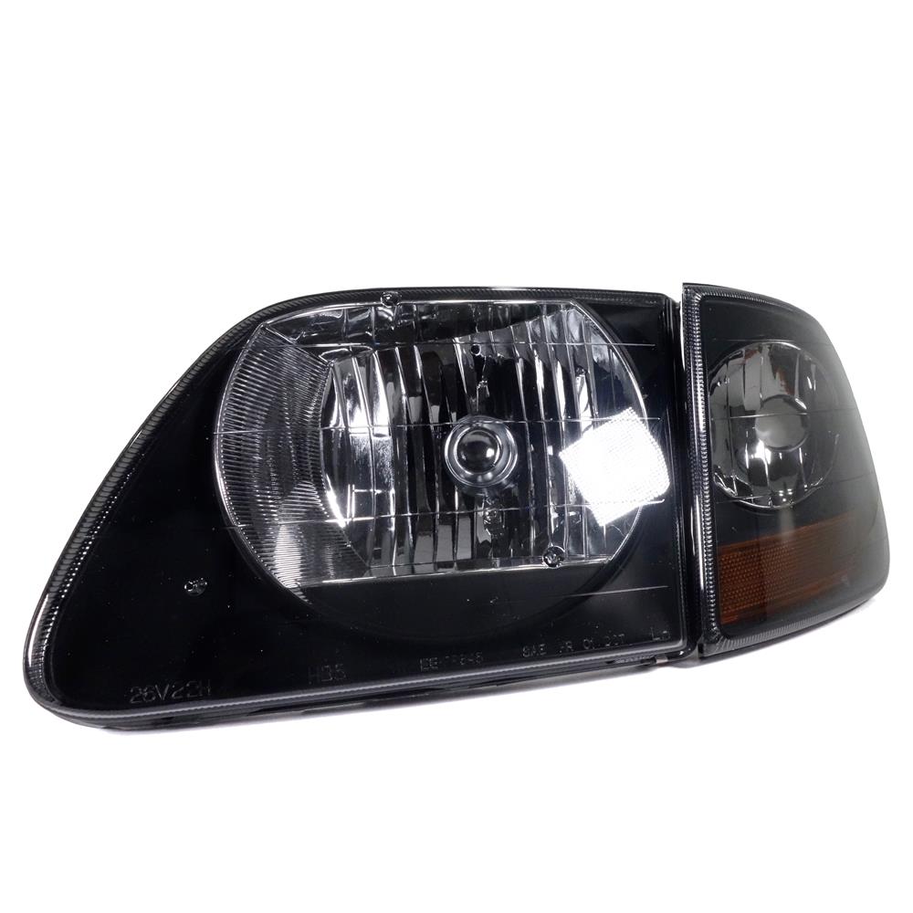 1999-04 F-150 SVT Lightning Smoked Ultra Clear Headlight Kit