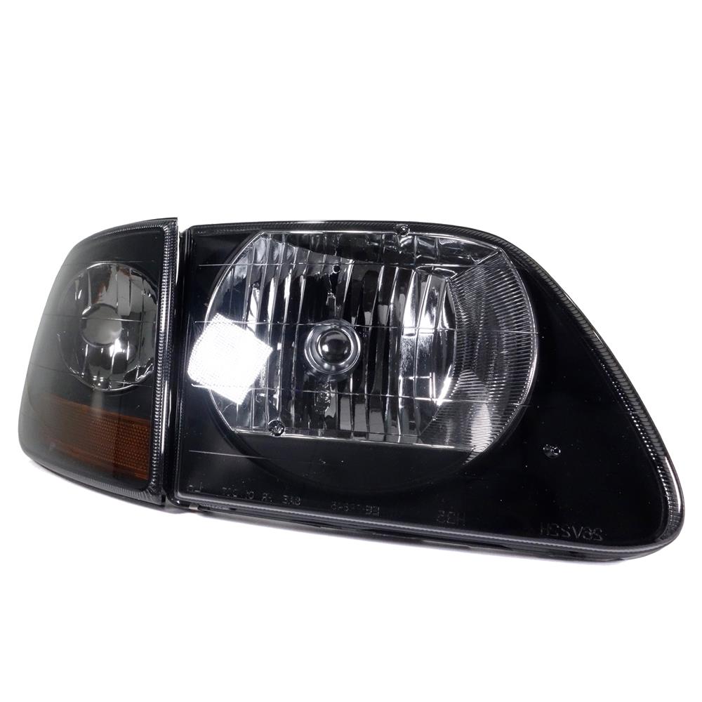 1999-04 F-150 SVT Lightning Smoked Ultra Clear Headlight Kit