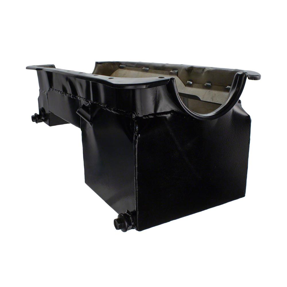 1982-1995 Mustang 5.0 Ford Performance 302 Deep Rear Sump Oil Pan - Black