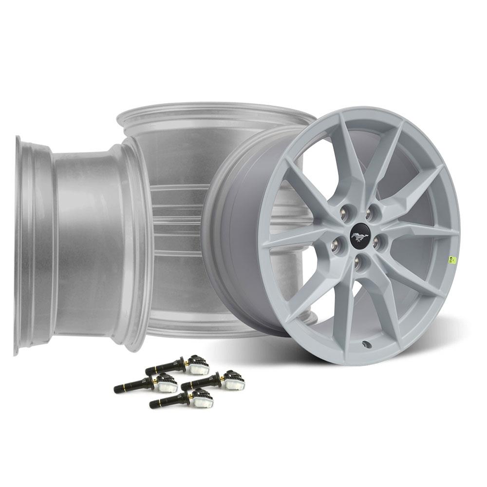 2024-26 Mustang Ford Performance Dark Horse Wheel Kit - 19x9.5/10  - Battleship Gray