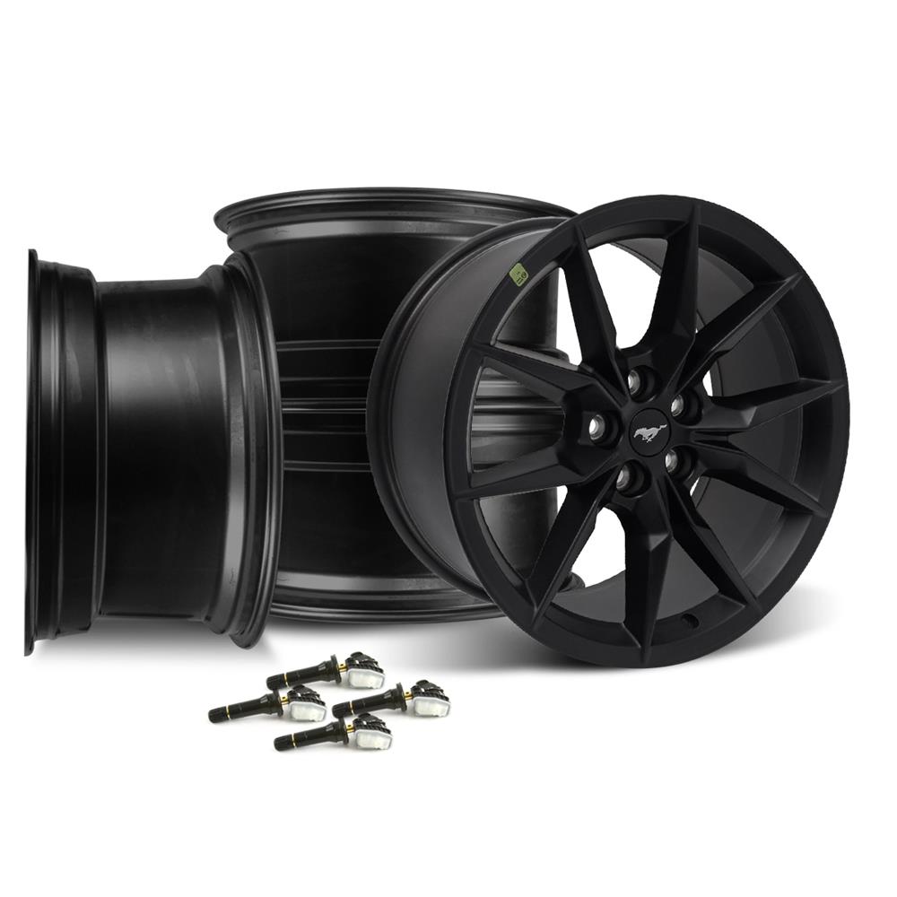 2024-26 Mustang Ford Performance Dark Horse Wheel Kit - 19x9.5/10  - Satin Black