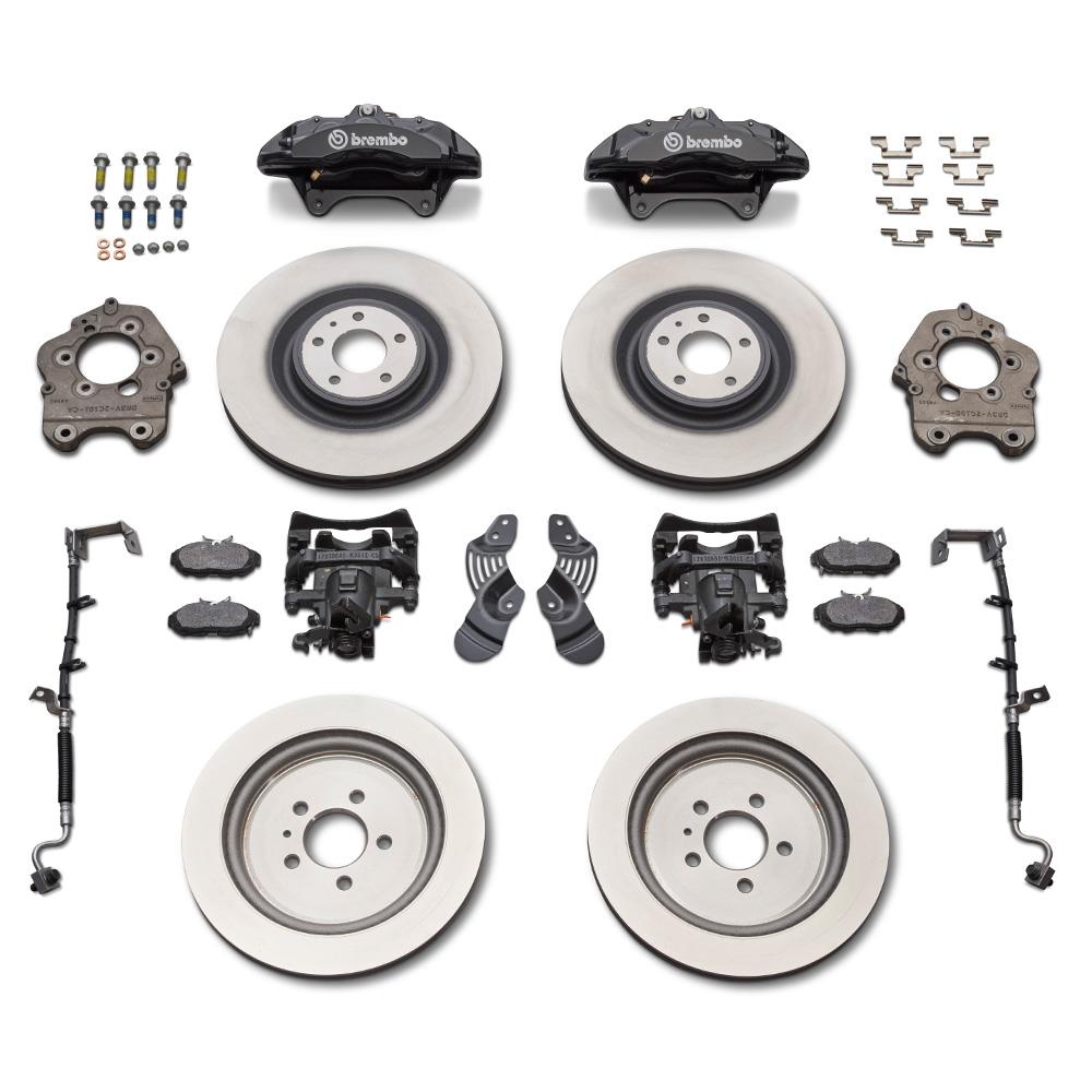新品 ブレンボ フォードマスタング SHELBY GT500 Fブレーキ 左右S Ford Performance Mustang GT500 Brembo Brake Kit - 6 Piston - 15