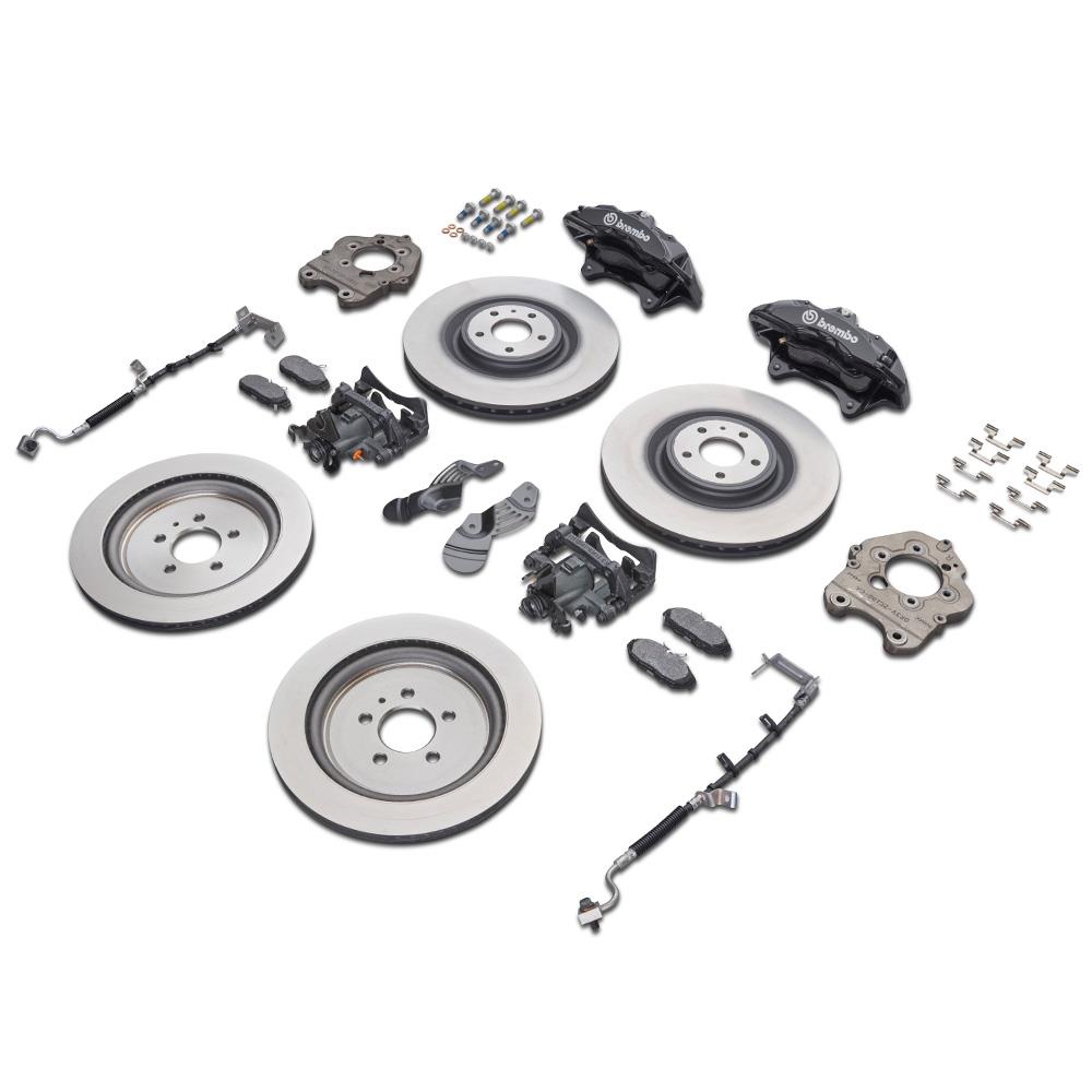2005-14 Mustang Ford Performance GT500 Brembo Brake Kit -  6 Piston - 15"