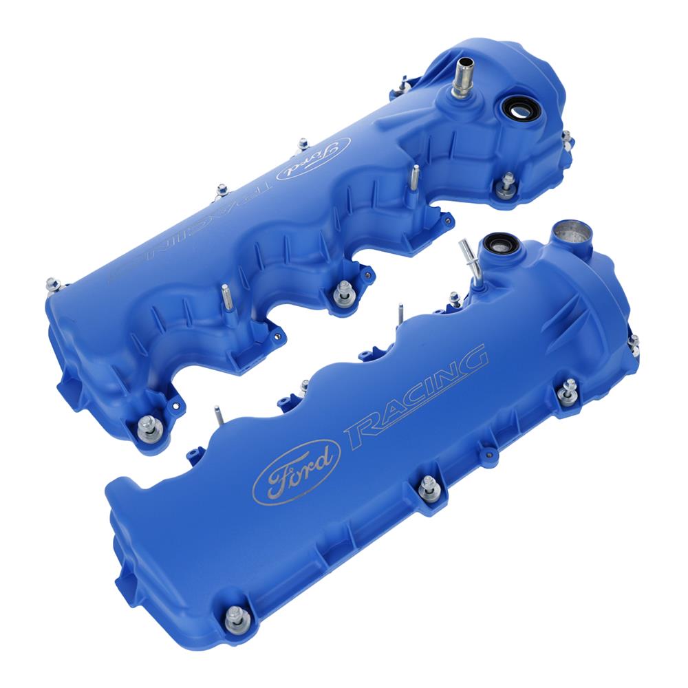 2005-2010 Mustang 4.6 3V Ford Racing Valve Covers - Blue