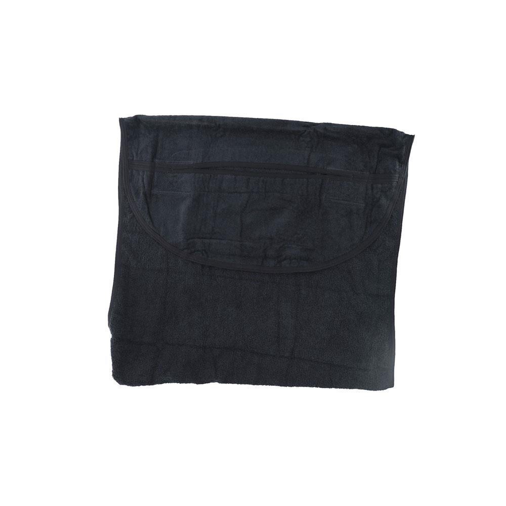 thumbnail image 2 of Seat Armour 2-Piece Front Seat Covers For Ford Mustang Cobra - Black Terry Cloth 2 of 5