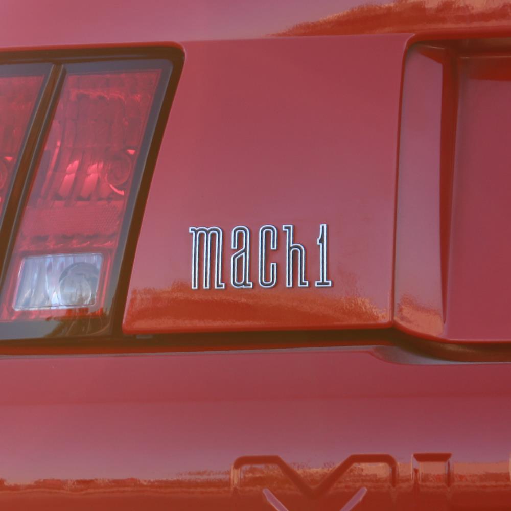 Mustang Mach 1 Trunk Emblem | 03-04