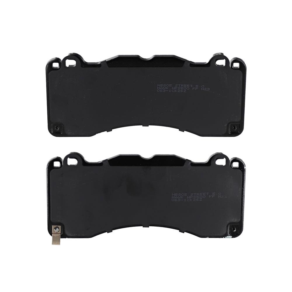 2015-2023 Mustang Hawk Performance Front Brake Pads - HPS 5.0 - GT Performance Pack GT PP/Bullitt
