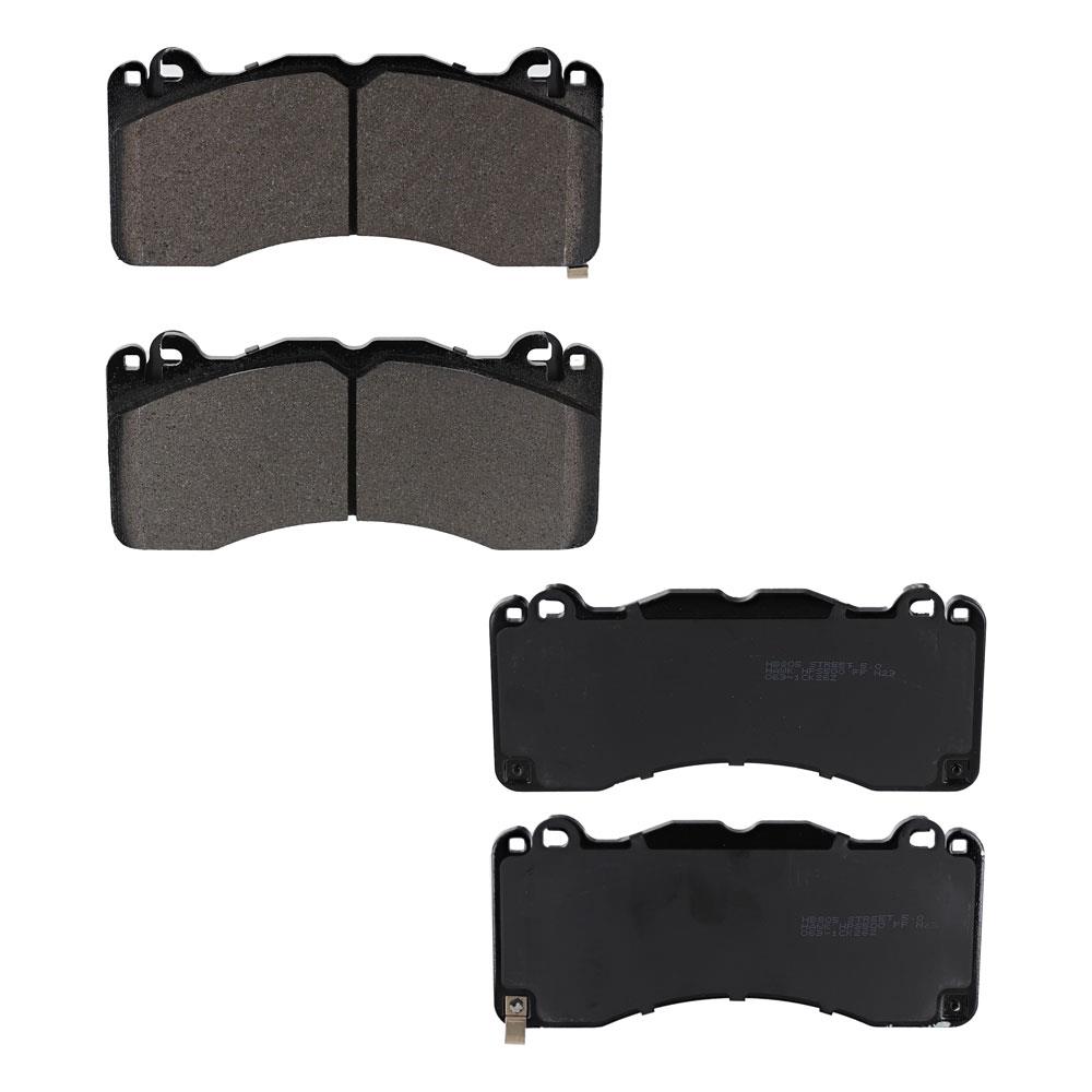 2015-2023 Mustang Hawk Performance Front Brake Pads - HPS 5.0 - GT Performance Pack GT PP/Bullitt