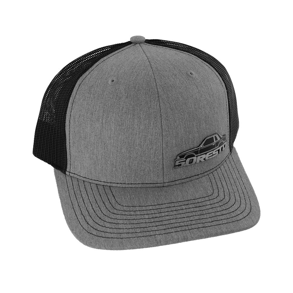 5.0 Resto Fox Body Silhouette Hat  - Gray & Black