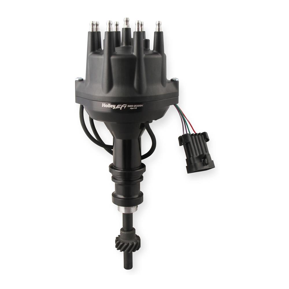 1987-93 Mustang Holley Dual Sync Distributor  - Black 5.0