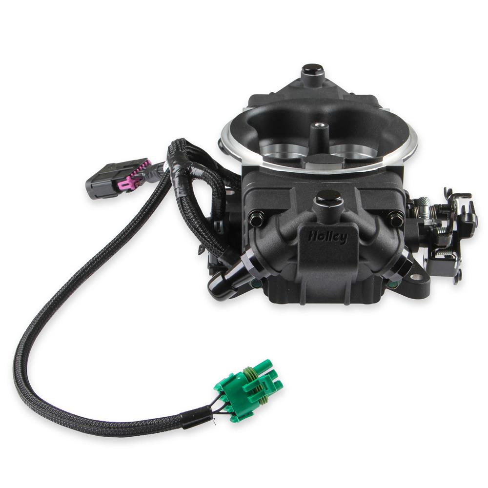 1979-85 Mustang Holley Terminator X Stealth 4150  - Black