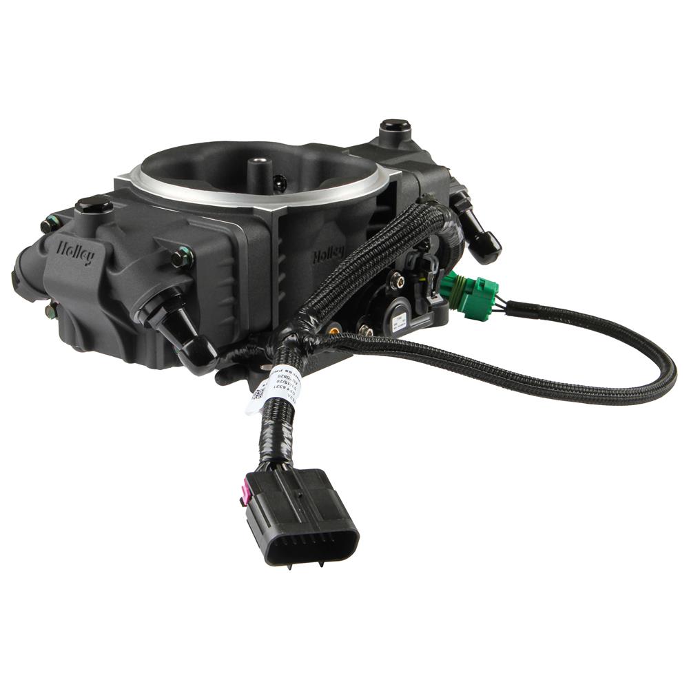 1979-85 Mustang Holley Terminator X Stealth 4150  - Black