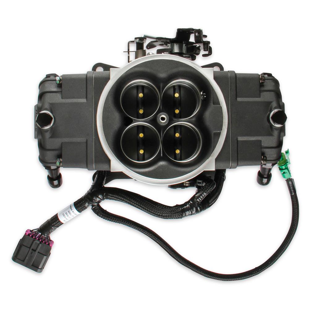 1979-85 Mustang Holley Terminator X Stealth 4150  - Black