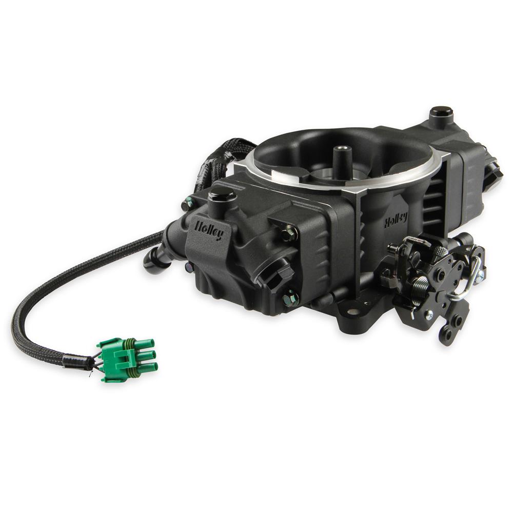 1979-85 Mustang Holley Terminator X Stealth 4150  - Black