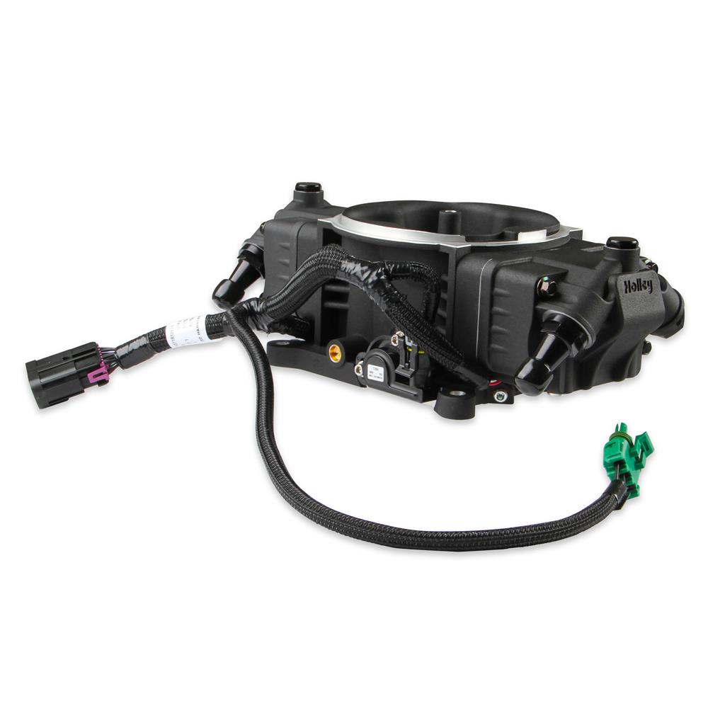 1979-85 Mustang Holley Terminator X Stealth 4150  - Black